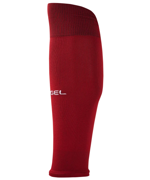 Гольфы футбольные JOGEL CAMP BASIC SLEEVE SOCKS, гранатовый/белый
