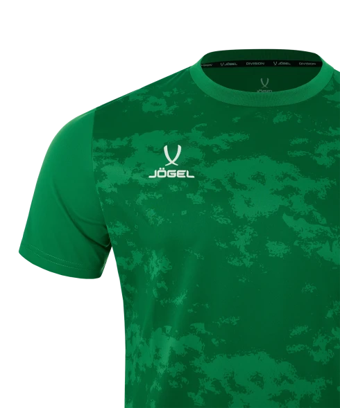 Футболка вратарская JOGEL DIVISION PerFormDRY SPLASH GK Jersey, зеленый, детский
