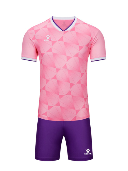 Футбольная форма KELME Football Uniform Set Pink