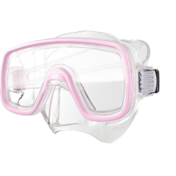 Маска для плавания SALVAS Domino Jr Mask CA105C1TBSTH, размер детский, синяя