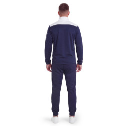 Костюм спорт. муж. MIKASA MT707/MT701-061-4XL, р. 4XL, 100% полиэстер, темносине-белый