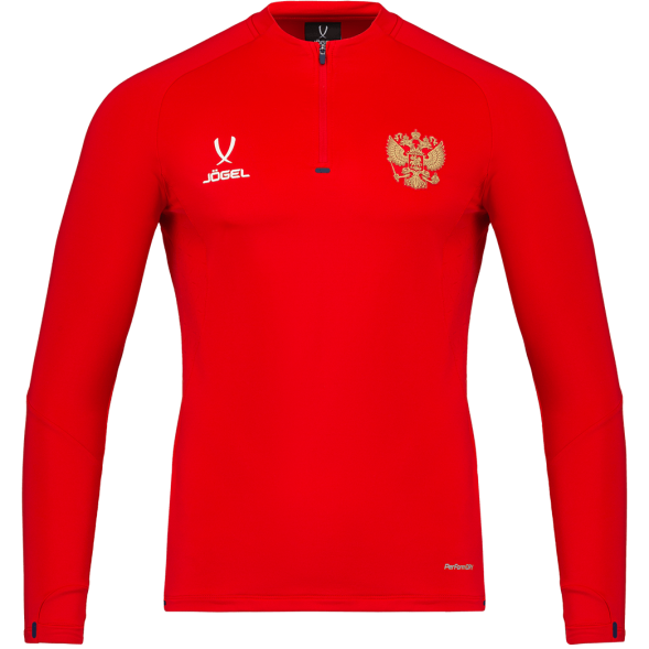 Джемпер тренировочный JOGEL NATIONAL PerFormDRY Training Zip Top, красный