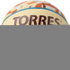 Мяч баск  TORRES Slam, B023145, р 5, резина, нейлон  корд, бут  кам, бежево-коричневый