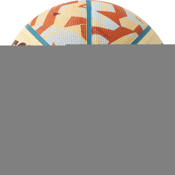 Мяч баск  TORRES Slam, B023145, р 5, резина, нейлон  корд, бут  кам, бежево-коричневый