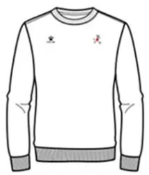 Свитшот KELME Knitted Round Neck Sweater White