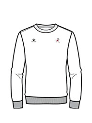 Свитшот KELME Knitted Round Neck Sweater White