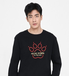 Свитшот KELME Round Neck Sweater Black