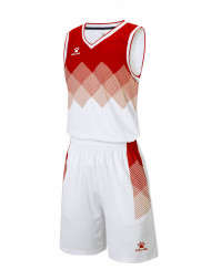 Баскетбольная форма KELME Basketball Clothes (White/Red)