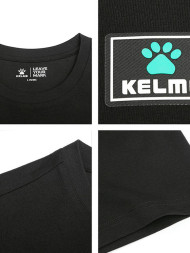 Футболка KELME Round Neck Short Sleeve T-Shirt Black