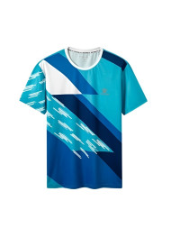 Футболка KELME Round Neck Short T Light Blue