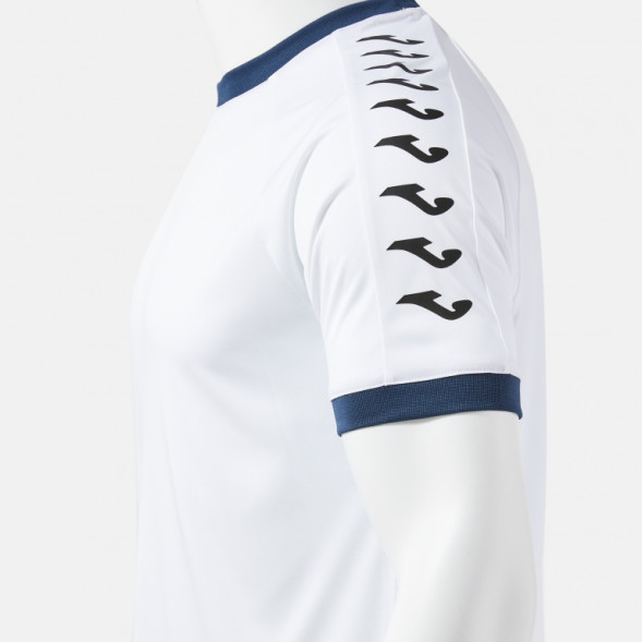 ФУТБОЛКА С КОРОТКИМ РУКАВОМ HEROIC БЕЛЫЙ ТЕМНО-СИНИЙ