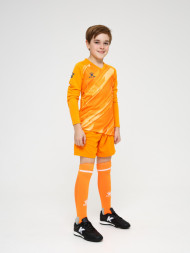 Детский комплект (лонгслив, шорты) KELME Long Sleeve Goalkeeper Suit Orange
