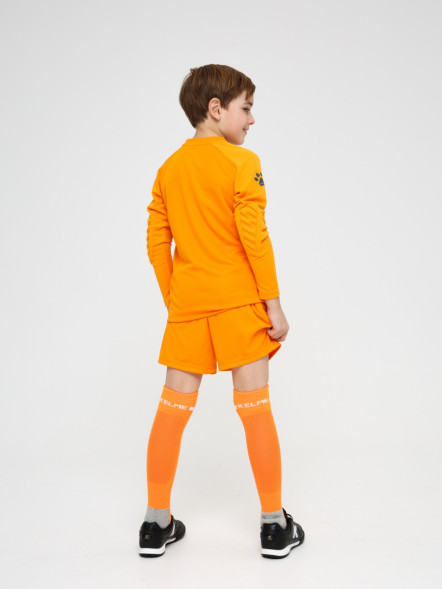 Детский комплект (лонгслив, шорты) KELME Long Sleeve Goalkeeper Suit Orange