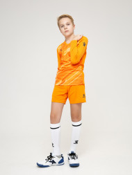 Детский комплект (лонгслив, шорты) KELME Long Sleeve Goalkeeper Suit Orange