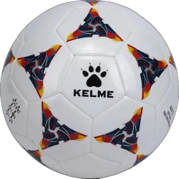 Мяч футбольный KELME Machine Stitched Football (White/Dark Blue)