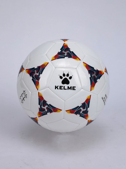 Мяч футбольный KELME Machine Stitched Football (White/Dark Blue)