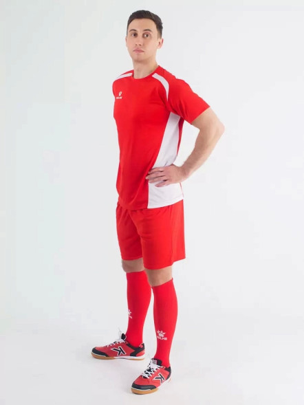 Футбольная форма KELME Short Sleeve Football Set (Red/White)
