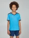 Детская футбольная форма KELME S/S Football Set Kid (Light Blue/Dark Blue)