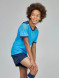 Детская футбольная форма KELME S/S Football Set Kid (Light Blue/Dark Blue)