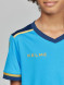Детская футбольная форма KELME S/S Football Set Kid (Light Blue/Dark Blue)
