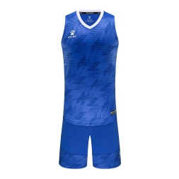 Форма баск. взросл. KELME, 3591052-400-3XL, р.3XL, 100% полиэстер, синий