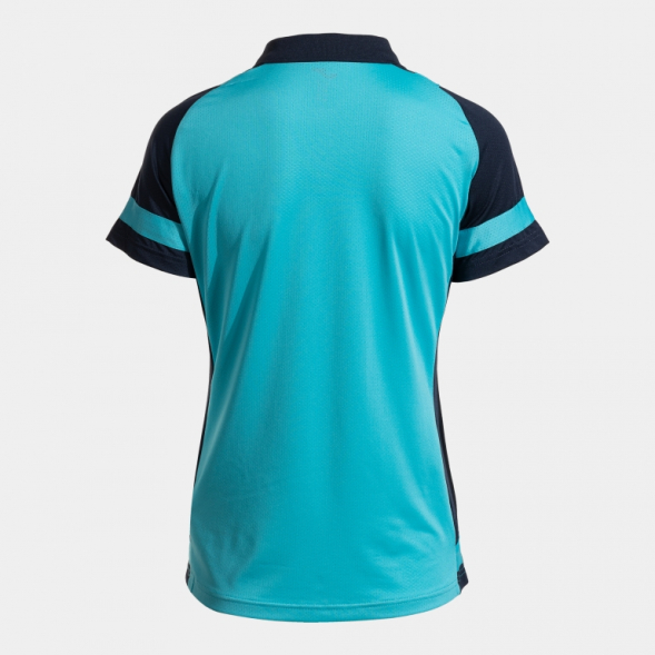 POLO MANGA CORTA LIDER TURQUESA FLÚOR MARINO