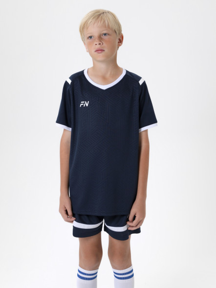 Детская футбольная форма FN Spirit Kid (Dark blue/White)