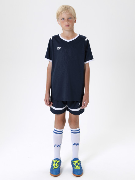 Детская футбольная форма FN Spirit Kid (Dark blue/White)