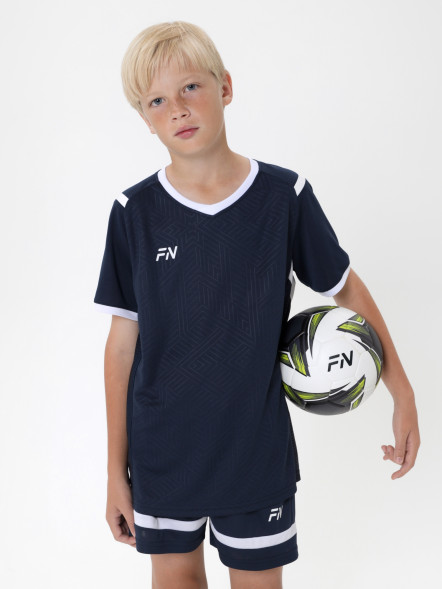 Детская футбольная форма FN Spirit Kid (Dark blue/White)