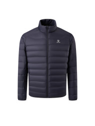 Пуховик KELME Lightweight Stand-up Collar Down Jacket Dark Blue