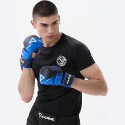 Перчатки INSANE MMA HYBRID, синий