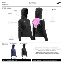 CHUBASQUERO R-NIGHT AZUL