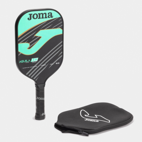 PALA DE PICKLEBALL AGUILA 1.0 NEGRO TURQUESA