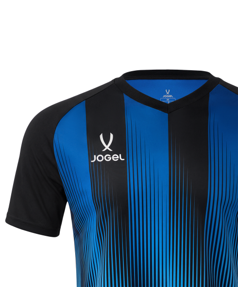 Футболка игровая JOGEL CAMP Striped Jersey, синий/черный