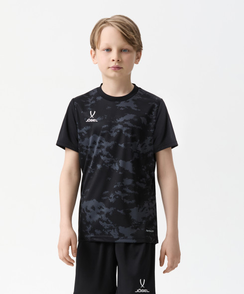 Футболка вратарская JOGEL DIVISION PerFormDRY SPLASH GK Jersey, черный, детский