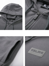 Толстовка KELME Knitted Coat Grey
