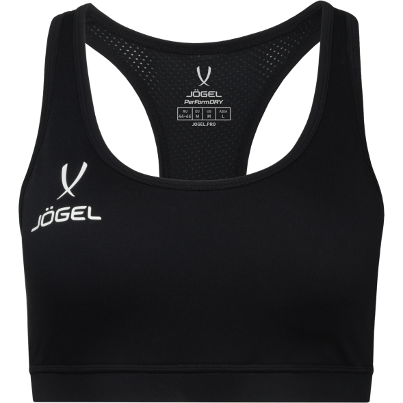 Бра тренировочное JOGEL DIVISION PerFormDRY Training Bra W, черный