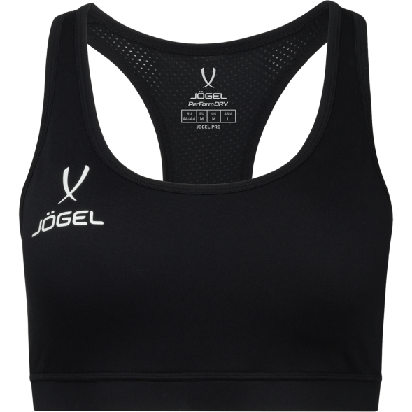 Бра тренировочное JOGEL DIVISION PerFormDRY Training Bra W, черный