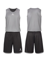 Баскетбольная форма KELME Double-Sided Basketball Uniform Dark Grey