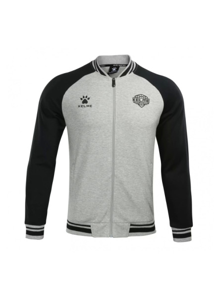 Бомбер KELME Training Jacket (Grey/Black)