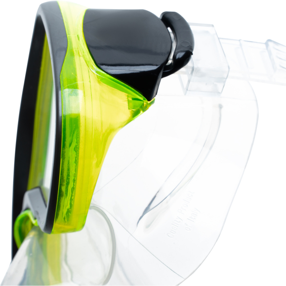 Маска для плавания SALVAS Geo Jr Mask CA105S1BYSTH, размер детский, синяя