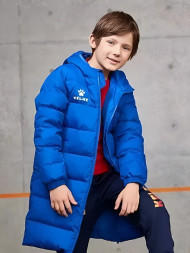 Детский пуховик KELME Children's Long Down Jacket Blue