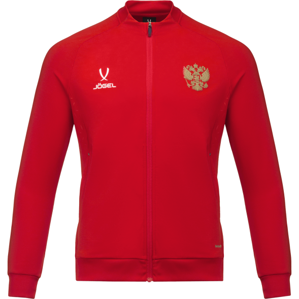 Джемпер тренировочный на молнии JÖGEL NATIONAL PerFormDRY Training FZ Jacket, красный