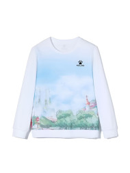 Детский свитшот KELME Boys Long Sleeve T-Shirt White
