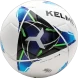 Мяч футбольный KELME Leather Football (18.2) (32 Panels) (White/Light Blue)