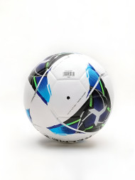 Мяч футбольный KELME Leather Football (18.2) (32 Panels) (White/Light Blue)