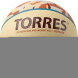 Мяч баск  TORRES Slam, B023147, р 7, резина, нейлон  корд, бут  кам, бежево-коричневый