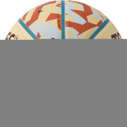 Мяч баск  TORRES Slam, B023147, р 7, резина, нейлон  корд, бут  кам, бежево-коричневый