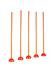 Комплект слаломных стоек и баз KELME Marking Turnsiile (Overstriking) (Red/Black)