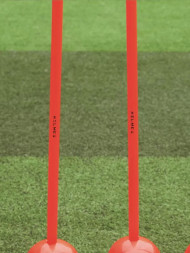 Комплект слаломных стоек и баз KELME Marking Turnsiile (Overstriking) (Red/Black)